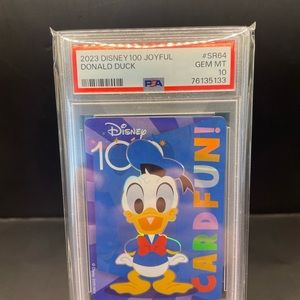Disney 100 year Joyful Donald Duck grade 10 collectible . Get it now